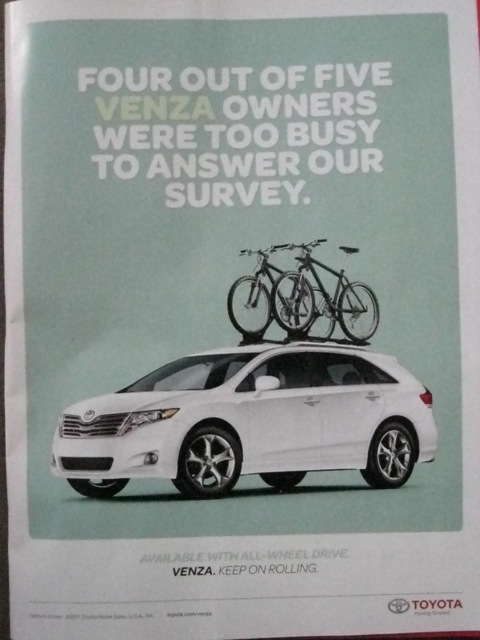 Boomer or Bust? Toyota Rolls Out a New Venza Campaign | In the crowds